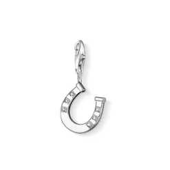 Thomas Sabo - Berlock Charm Club Horseshoe Crystal