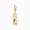 Thomas Sabo - Berlock Charm Club Kiss Guld