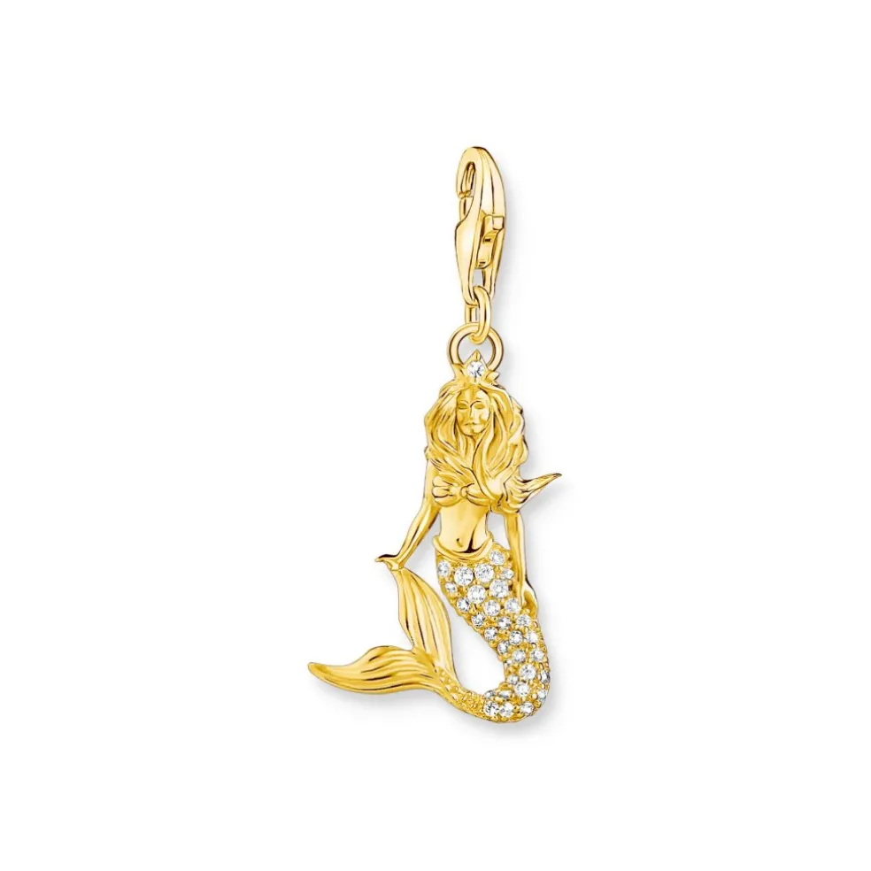 Thomas Sabo - Berlock Charm Club Sjöjungfru Guld