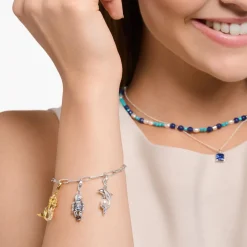 Thomas Sabo - Berlock Charm Club Sjöjungfru Guld
