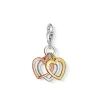 Thomas Sabo - Berlock Charm Club Hearts Trio