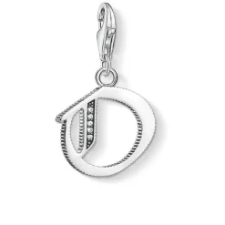 Thomas Sabo - Berlock Charm Club Bokstav O Vintage