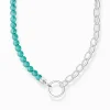 Thomas Sabo - Halsband Beads Turkose