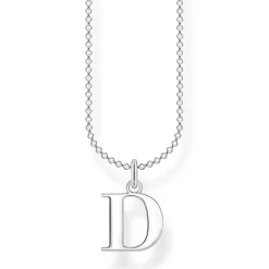 Thomas Sabo - Halsband Bokstav D Silver