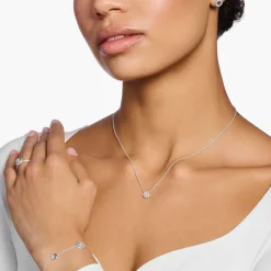 Thomas Sabo - Halsband Cirkel Silver Klar