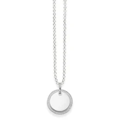 Thomas Sabo - Halsband Cirkel Pavé Silver