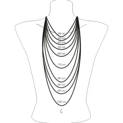 Thomas Sabo - Halsband Cirkel Pavé Silver