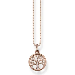 Thomas Sabo - Halsband Livets Träd Mini Rosé