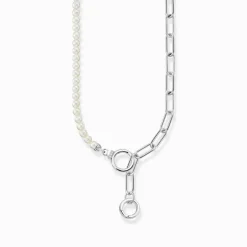 Thomas Sabo - Halsband Ringlås Pärlor