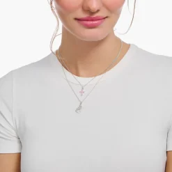 Thomas Sabo - Halsband Sammanlänkad Silver