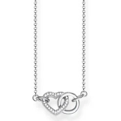 Thomas Sabo - Halsband Together Hjärta Smal Silver