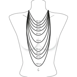 Thomas Sabo - Halskedja Flätat Läder Svart