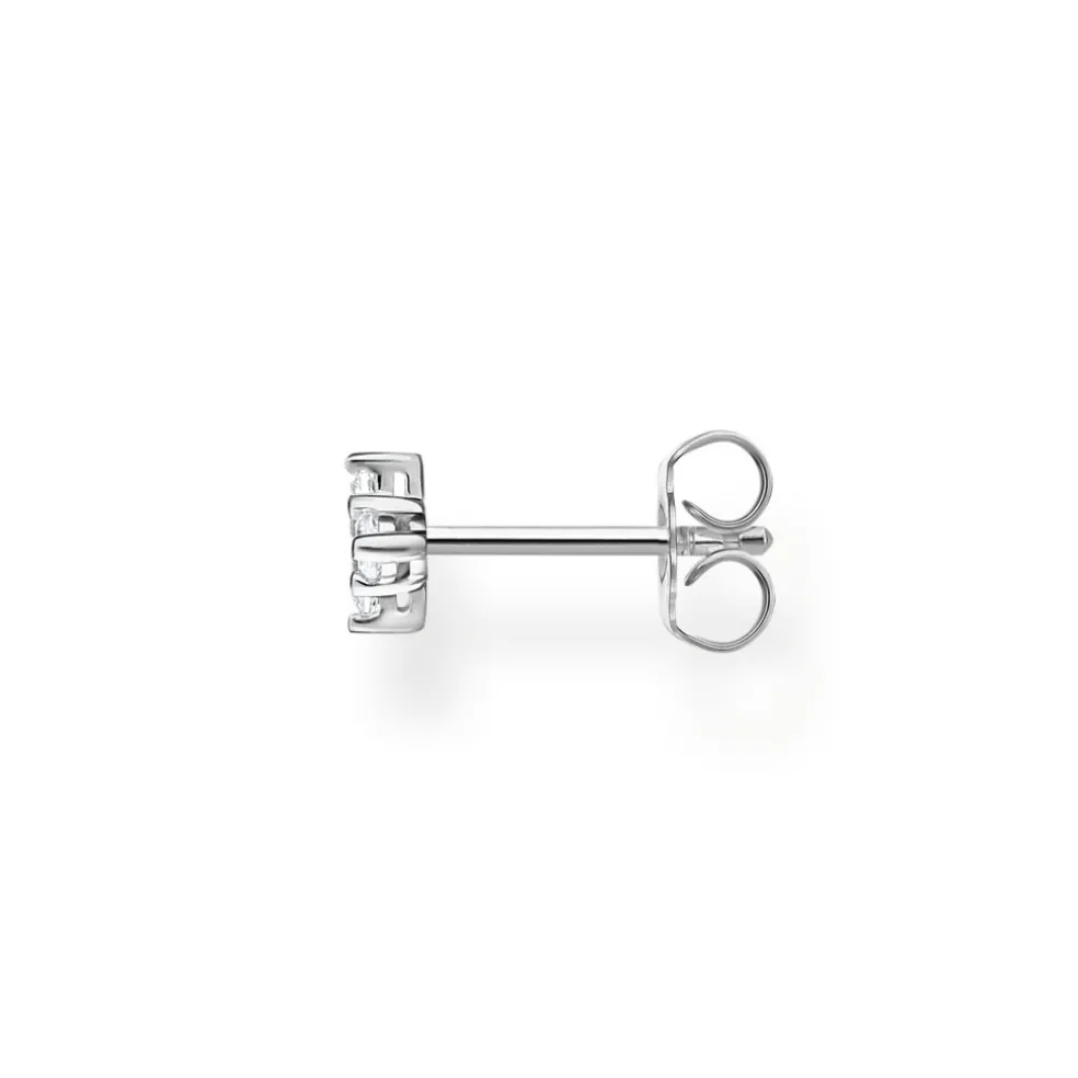 Thomas Sabo - Örhänge Singel Baguette Silver