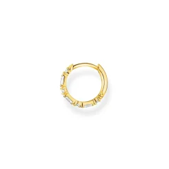 Thomas Sabo - Örhänge Singel Dancing Stones Smal Guld Klar