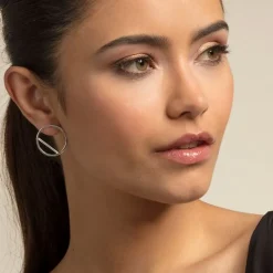 Thomas Sabo - Örhängen Cirkel Kontur Silver