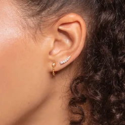 Thomas Sabo - Örhängen Climber Stenar Silver