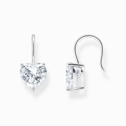 Thomas Sabo - Örhängen Krok Hjärta Silver