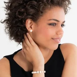 Thomas Sabo - Örhängen Pärla Vit Mellan