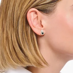 Thomas Sabo - Örhängen Smal Drop Silver