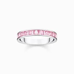 Thomas Sabo - Ring Pave Silver Rosa