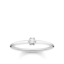 Thomas Sabo - Ring Solitär 0,3 Silver