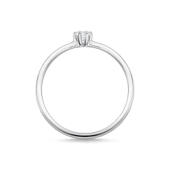 Thomas Sabo - Ring Solitär 0,3 Silver