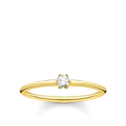 Thomas Sabo - Ring Solitär 0,3 Guld