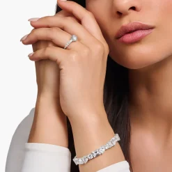 Thomas Sabo - Ring Solitär Mix Silver