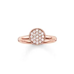 Thomas Sabo - Ring Sparkling Circle Rosé