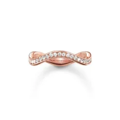 Thomas Sabo - Ring The Eternity of Love Wave Rose