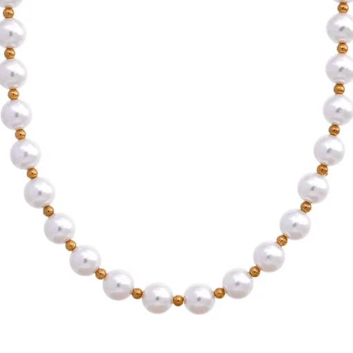 Anna K Jewelry - Halsband Pearlpower Guld