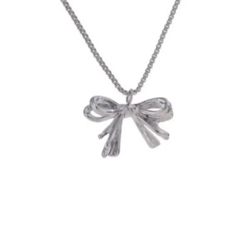 Anna K Jewelry - Halsband Rosett Stål