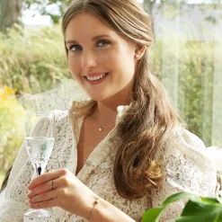 Blomdahl - Örhängen Brilliance Halo Pearl Guld