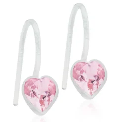 Blomdahl - Örhängen Hjärta Läkande Plastic Rosa
