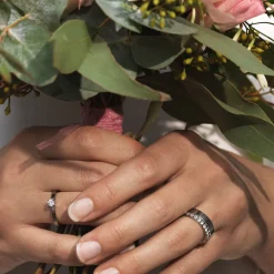 Blomdahl - Ring Plain Titan