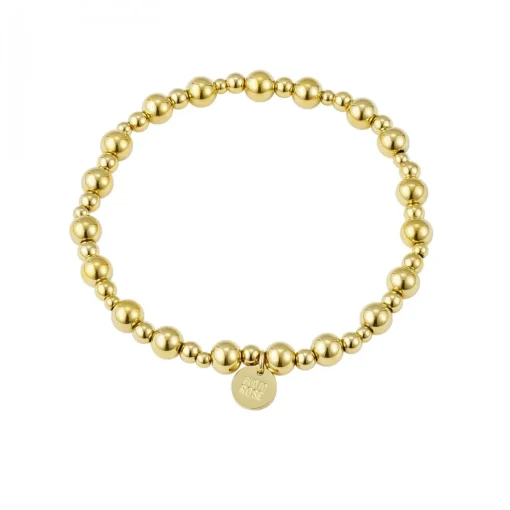 Bud To Rose - Armband Brea Elastic Guld
