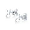 Carolina Gynning - Örhängen Petite Papillion Plain Silver