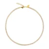 Caroline Svedbom - Halsband Zara Guld Crystal