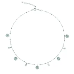 Caroline Svedbom - Halsband Daisy Multi Rhodium Crystal