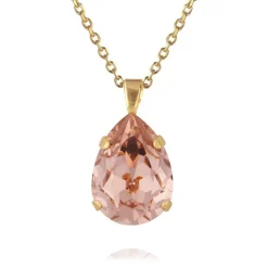 Caroline Svedbom - Halsband Classic Drop Guld Vintage Rose