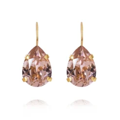Caroline Svedbom - Örhängen Claps Mini Drop Guld Vintage Rose