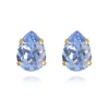 Caroline Svedbom - Örhängen Mini Drop Studs Guld Light Sapphire