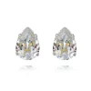 Caroline Svedbom - Örhängen Mini Drop Studs Rhodium Crystal