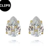 Caroline Svedbom - Örhängen CLIPS Mini Drop Stud Guld Crystal