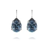 Caroline Svedbom - Örhängen Claps Mini Drop Rhodium Denim Blue