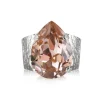 Caroline Svedbom - Ring Classic Drop Rhodium Vintage Rose