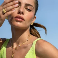 Caroline Svedbom - Ring Daisy Guld Crystal