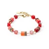 Coeur De Lion - Armband Geocube Iconic Röd