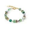 Coeur De Lion - Armband Geocube Precious Grön