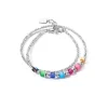 Coeur De Lion - Armband Joyful Colours Rainbow Silver